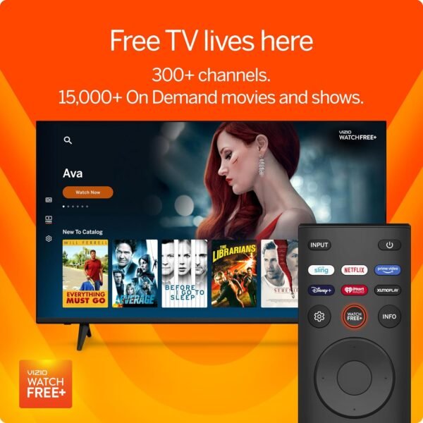 VIZIO 32 inch D-Series HD 720p Smart TV with Apple AirPlay and Chromecast Built-in, Alexa Compatibility, D32h-J, 2022 Model - Image 8