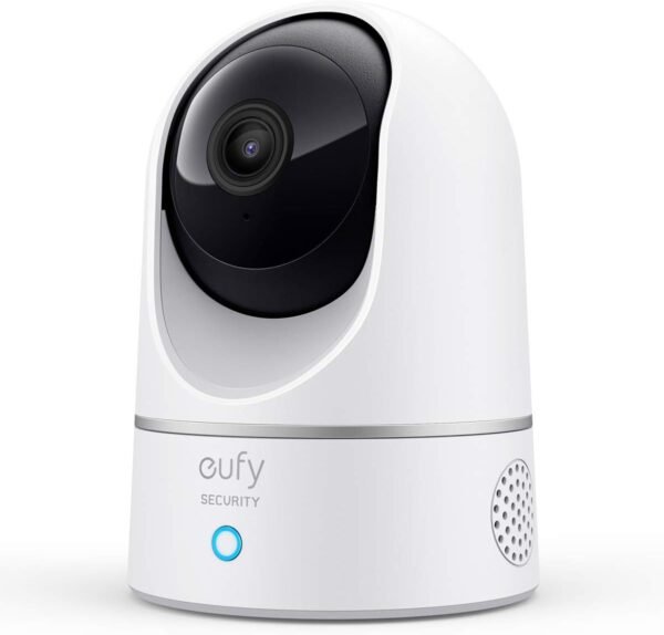 eufy Security Indoor Cam E220, Pan & Tilt, Indoor Security Camera, 2K - 3 MP Wi-Fi Plug-in, Voice Assistant Compatibility, Night Vision, Motion Tracking, HomeBase 3 Compatible, Motion Only Alert - Image 2