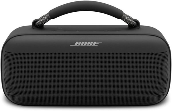 Bose New SoundLink Max Portable Speaker, Large Waterproof Bluetooth Speaker, Up to 20 Hours of Battery Life, USB-C, Built-in 3.5mm AUX Input, with H&A 3' Aux Cable (Black) - Image 3