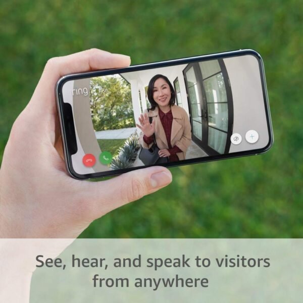 Ring Video Doorbell – 1080p HD video, improved motion detection, easy installation (2020 release) – Venetian Bronze - Image 4