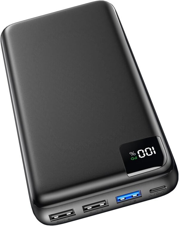 SOARAISE Power Bank 27000mAh Portable Charger 22.5W Fast Charging Phone Charger USB C in & Out PD External Battery Pack for iPhone, Android - Image 2