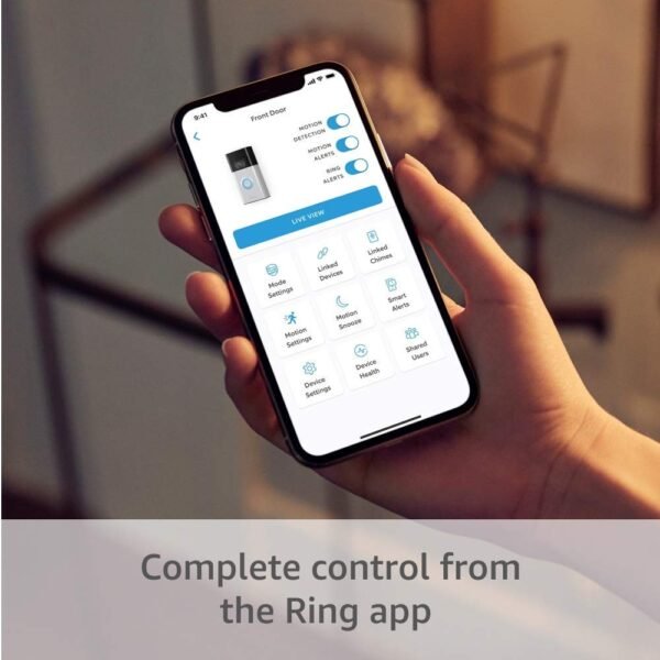 Ring Video Doorbell – 1080p HD video, improved motion detection, easy installation (2020 release) – Venetian Bronze - Image 6