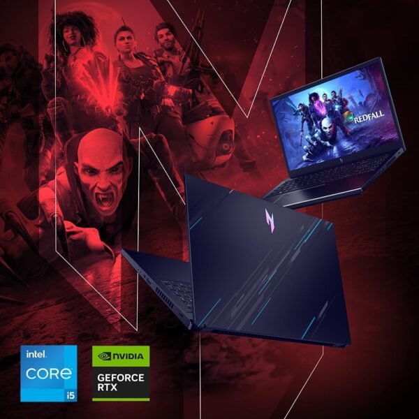 Acer Nitro V Gaming Laptop | Intel Core i5-13420H Processor | NVIDIA GeForce RTX 4050 Laptop GPU | 15.6" FHD IPS 144Hz Display | 8GB DDR5 | 512GB Gen 4 SSD | WiFi 6 | Backlit KB | ANV15-51-51H9 - Image 3