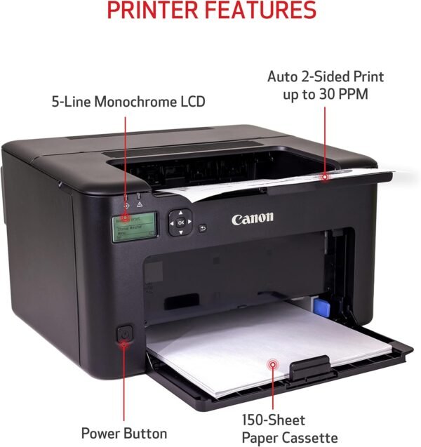 Canon imageCLASS LBP122dw Wireless Monochrome Laser Printer - Image 4