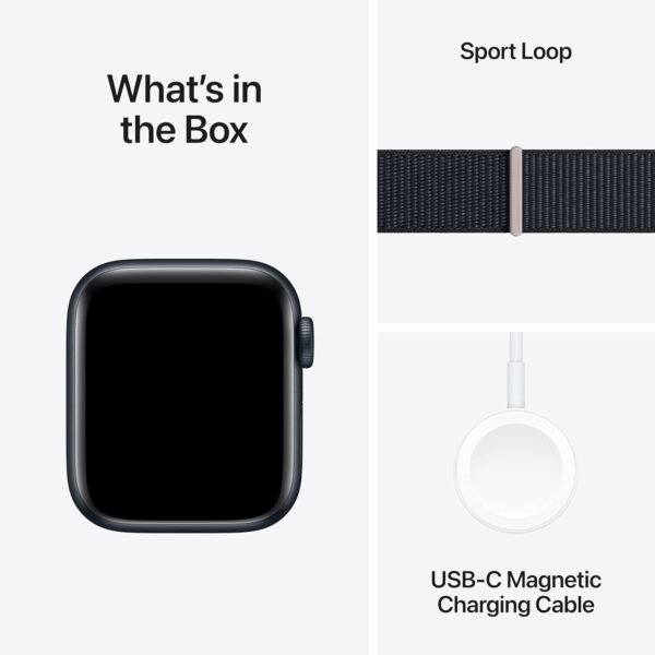 Apple Watch SE (2nd Gen) [GPS + Cellular 40mm] Smartwatch with Midnight Aluminum Case with Midnight Sport Loop. Fitness & Sleep Tracker, Crash Detection, Heart Rate Monitor, Carbon Neutral - Image 7