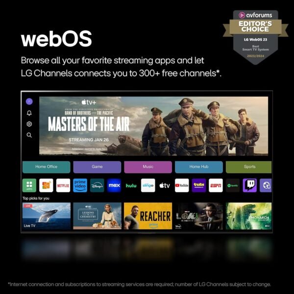 LG 86-Inch Class QNED85T Series LED Smart TV 4K Processor Flat Screen with Magic Remote AI-Powered with Alexa Built-in (86QNED85TUA, 2024) - Image 4