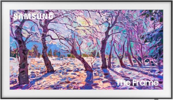 SAMSUNG 55-Inch Class QLED 4K The Frame LS03B Series, Quantum HDR, Art Mode, Anti-Reflection Matte Display, Slim Fit Wall Mount Included, Smart TV w/ Alexa Built-In (QN55LS03BAFXZA) - Image 2