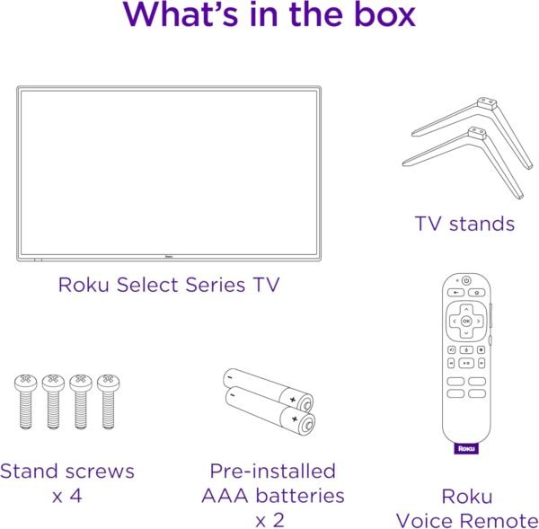Roku Smart TV – 32-Inch Select Series 720p HD RokuTV Voice Remote, Bright Picture, Customizable Home Screen – Live Local News, Sports, Gaming - Image 12