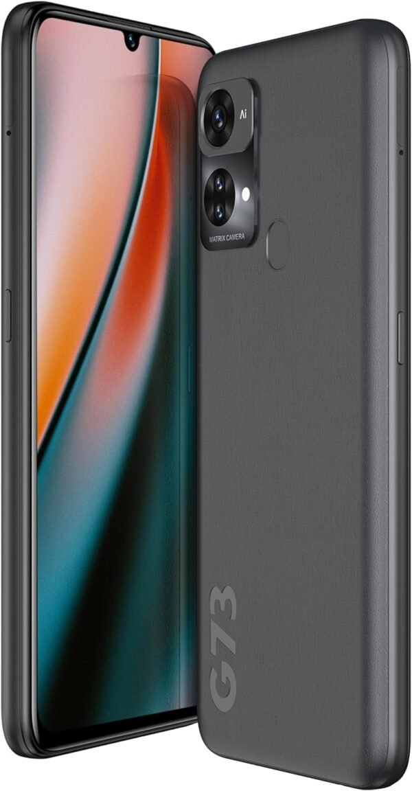 BLU G73 | 2023 | 3-Day Battery | Unlocked | 6.8” HD+ Infinity Display | 128/6GB | Triple 50MP Camera | US Version | US Warranty | Grey - Image 4