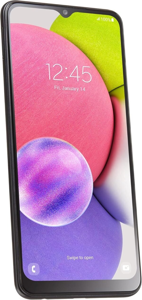 TracFone | Samsung Galaxy A03s | Locked | 32GB | 5000mAh Battery | 48MP Main Camera | 6.5-in. HD+Infinity-V Display | Black - Image 8