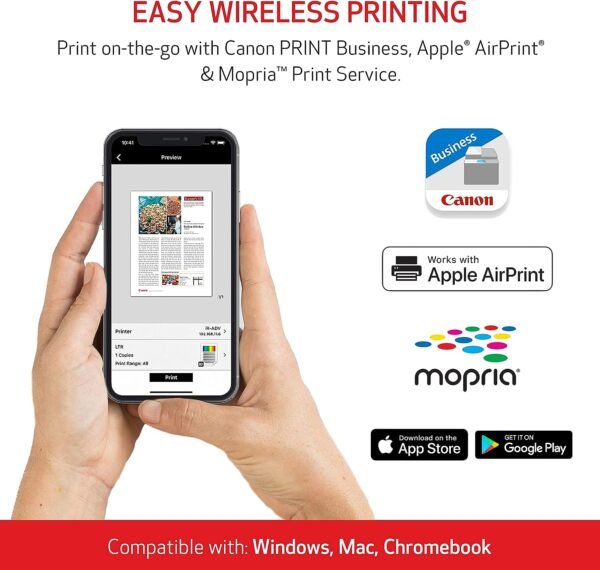 Canon® imageCLASS® MF753Cdw Wireless Laser All-In-One Color Printer - Image 5
